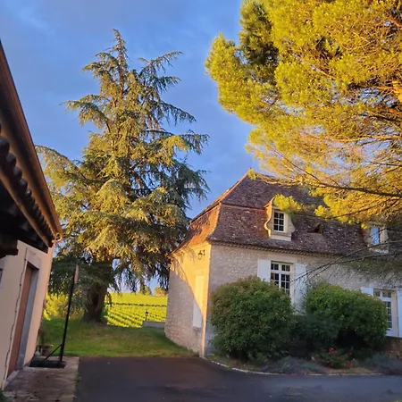 Les Sources Du Vignoble לינה וארוחת בוקר Pomport